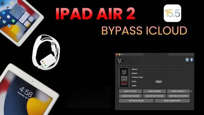 bypass ipad air 2 icloud