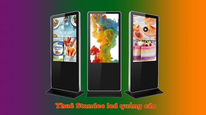 cho thuê standee điện tử tại tphcm
