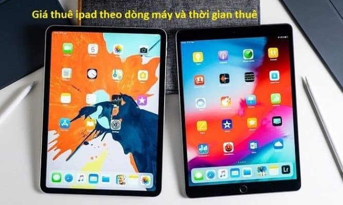 giá thuê ipad hcm