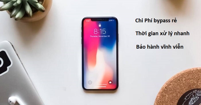 dịch vụ bypass icloud uy tín tphcm